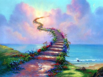 Stairway to Heaven Zauber Ölgemälde
